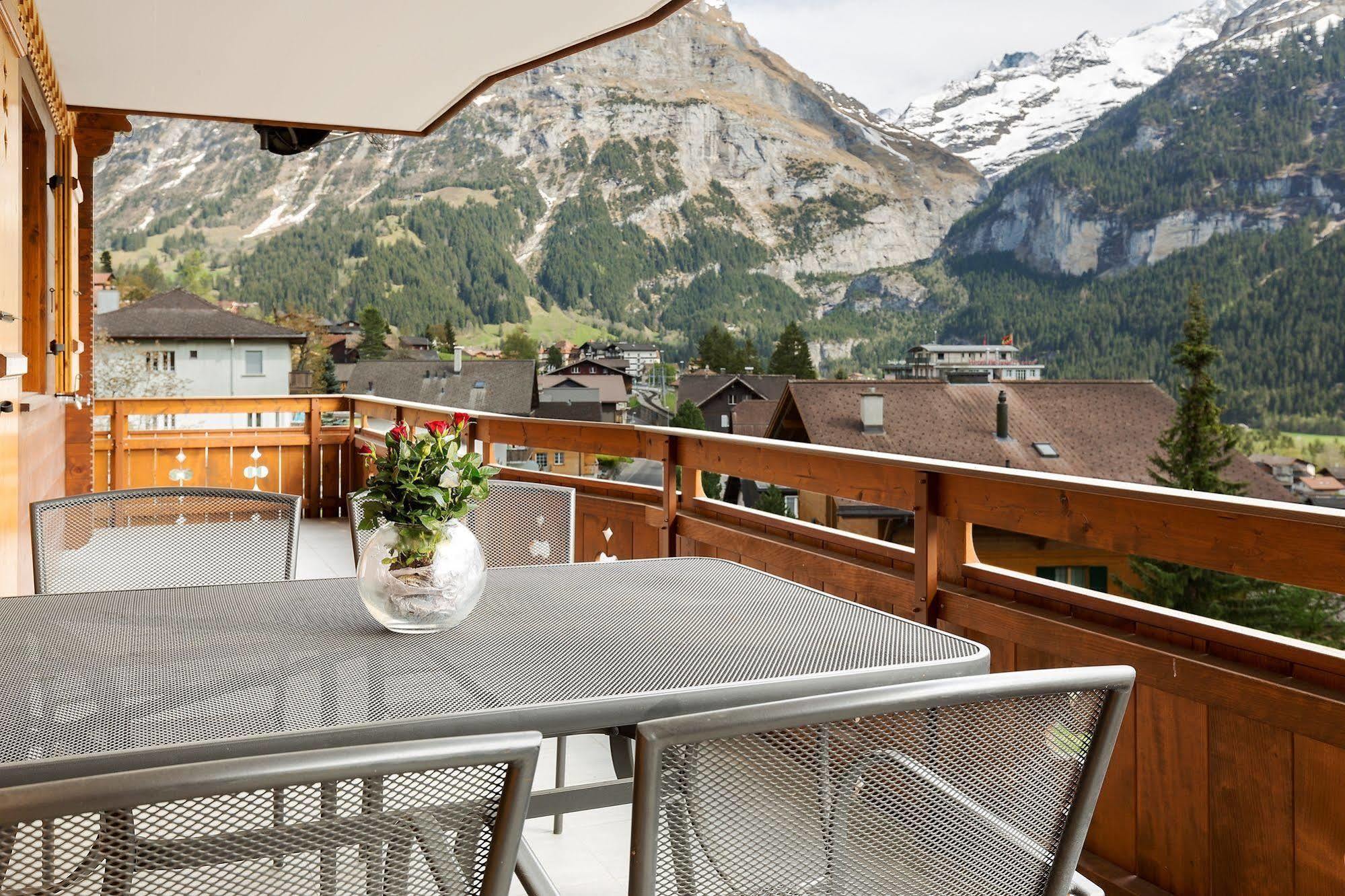 Apartment Kiwi Links - Griwa Rent Ag Grindelwald Eksteriør bilde